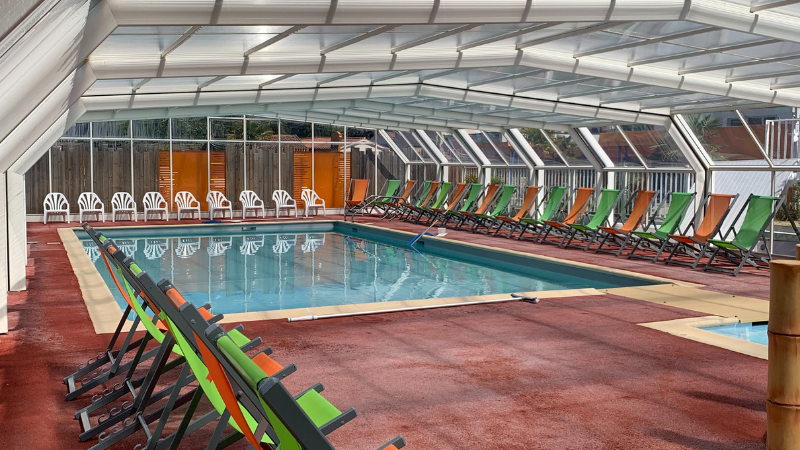 piscine couverte chauffée