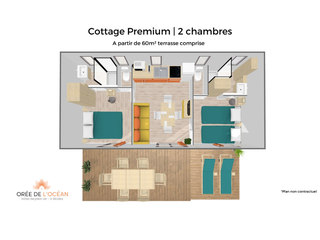 plan-3d-cottage-premium-2chambres